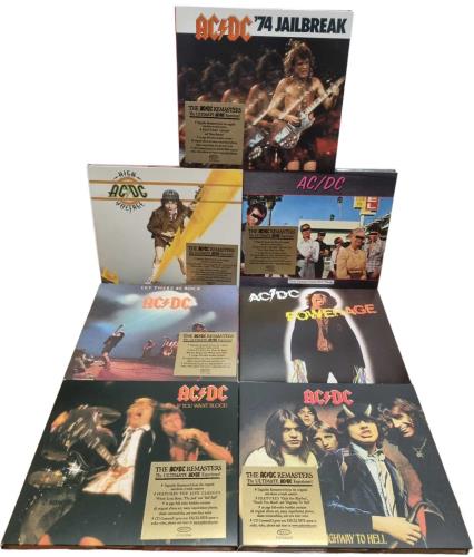 AC/DC The AC/DC Remasters - 17 Albums UK CD album (CDLP